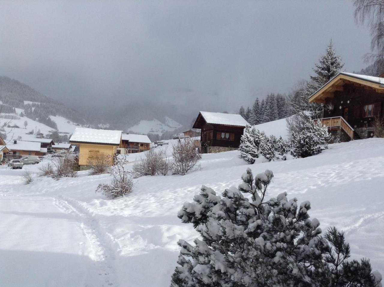 Chalets Savoie Les Chalets D'Heidi Notre-Dame-de-Bellecombe Eksteriør bilde